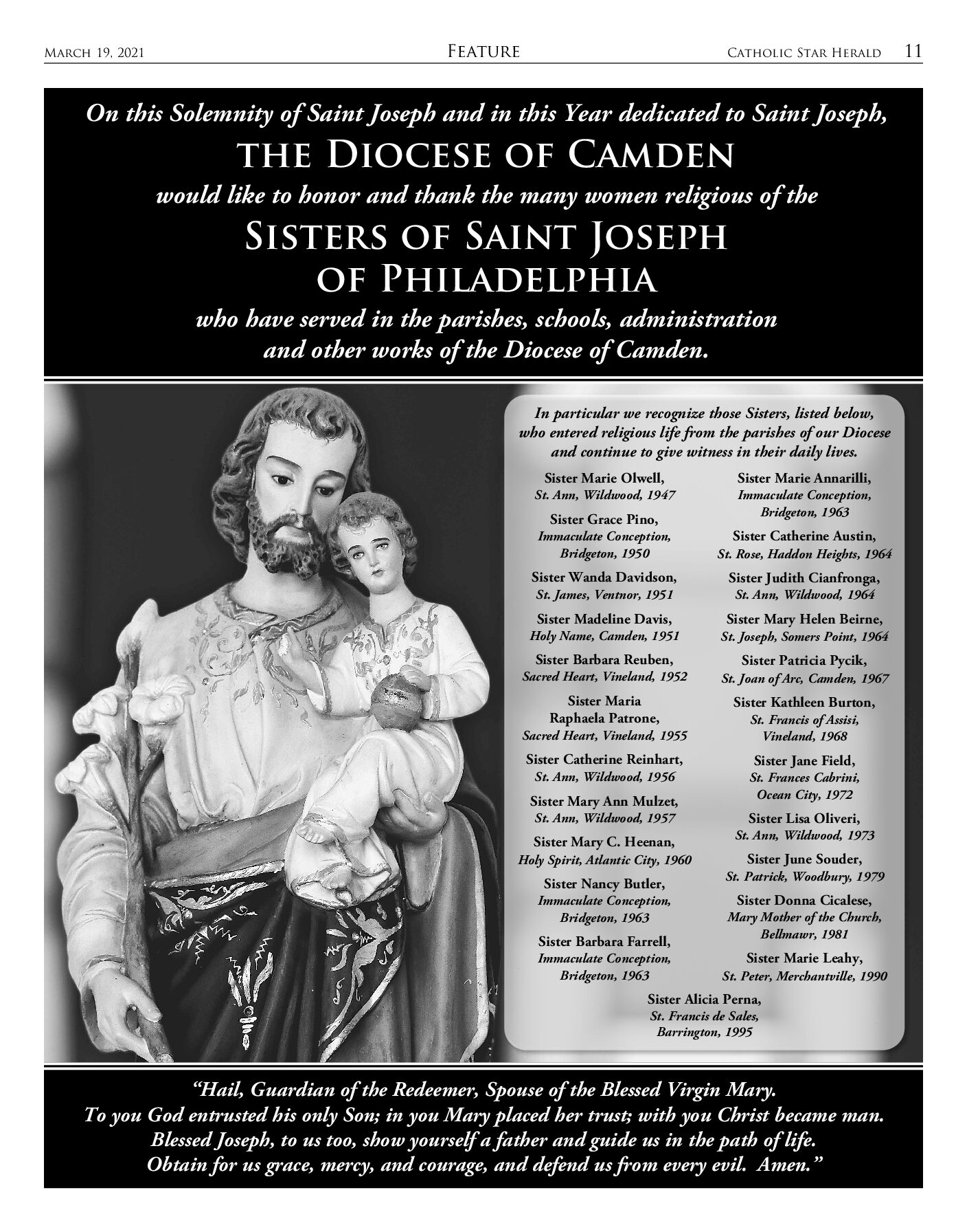 Black and White Print Advertisement