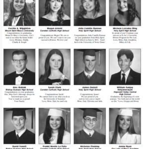 2026 Graduation Photo Listing